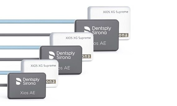 Intraoral x-ray sensors Xios AE and Xios Supreme