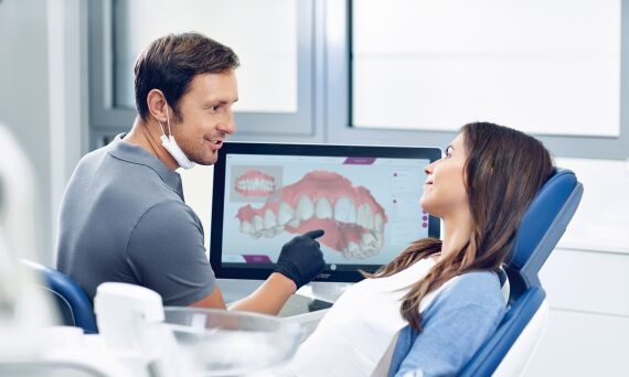 Comunicacion Con el Paciente usando Software CEREC Ortho  