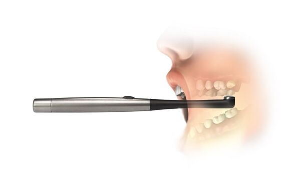 Gebruik van SmartLite Pro voor lichtuitharding.